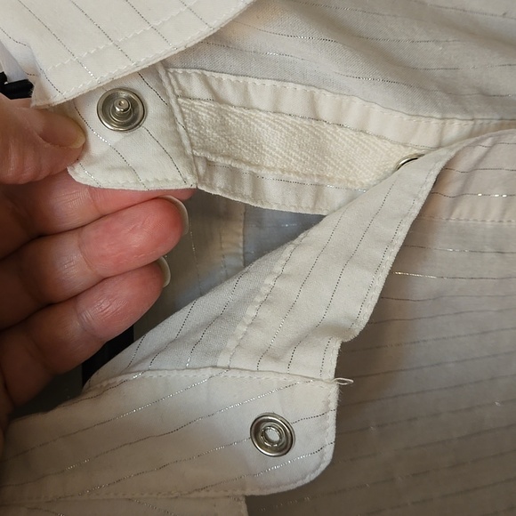 ADDITION ELLE button down stripped shirt. Sz 18 - Picture 6 of 7